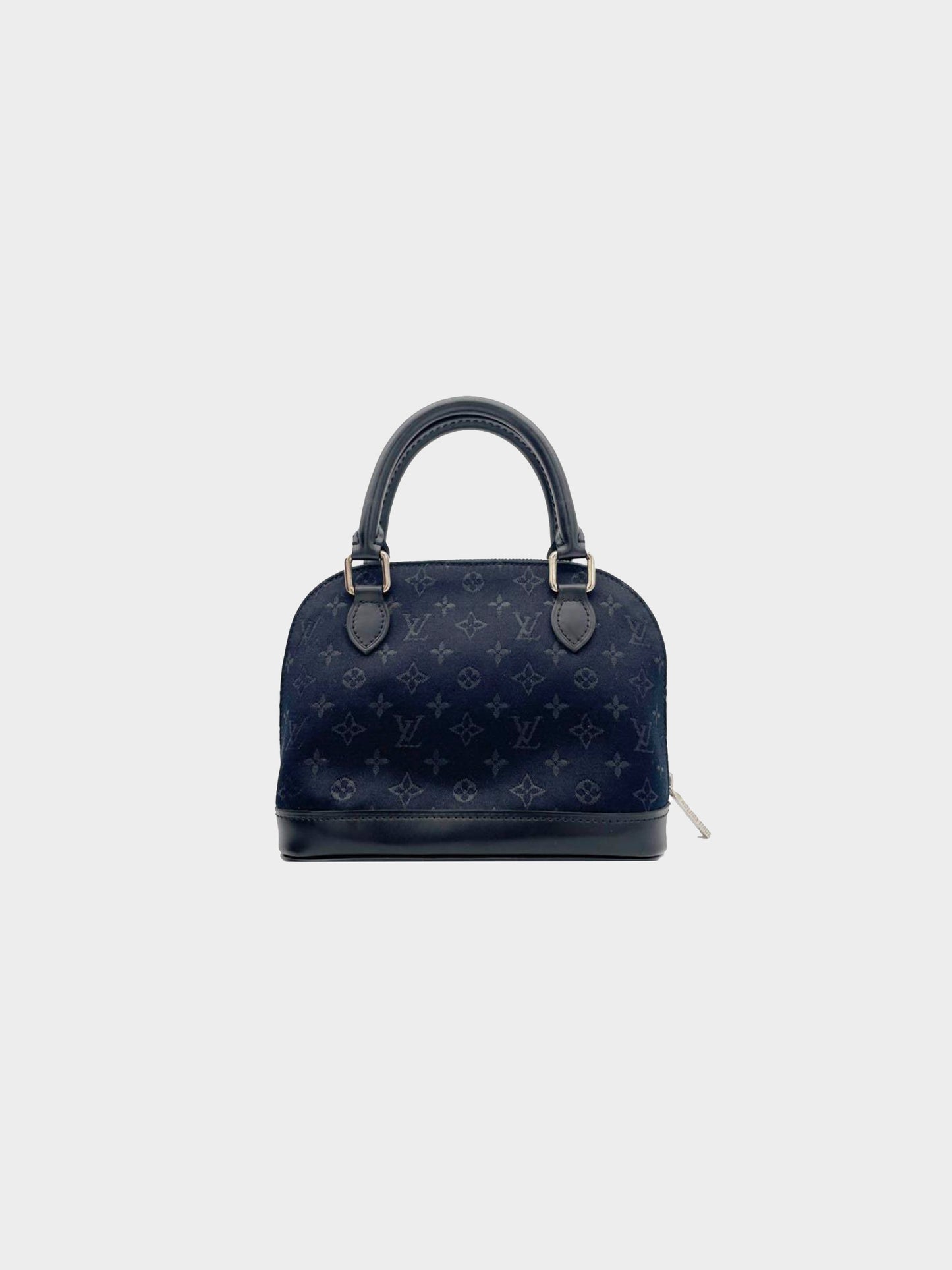 Louis Vuitton 2002 Satin Midnight Mini Alma