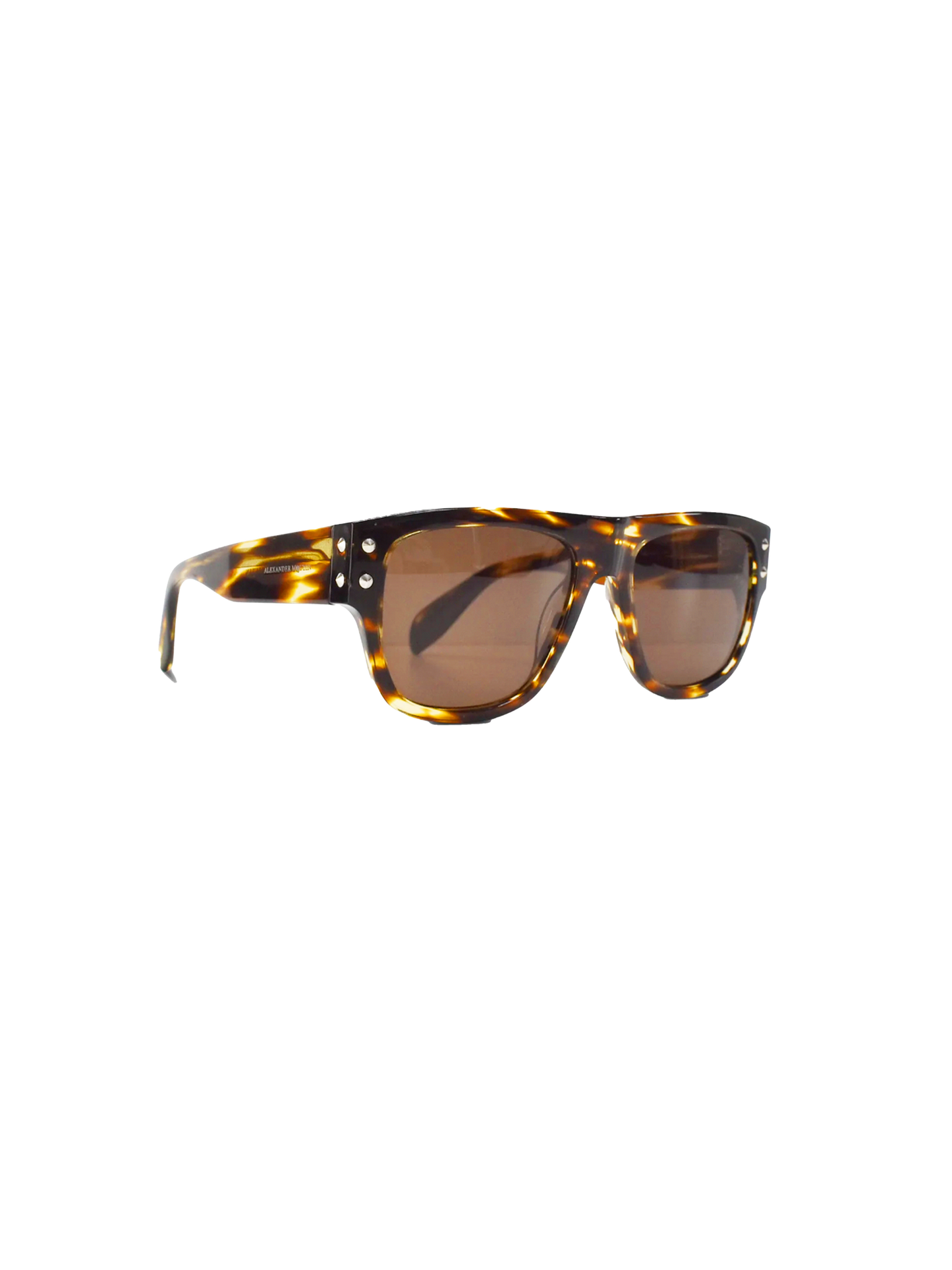 Alexander McQueen 2010s Tortoise Sunglasses