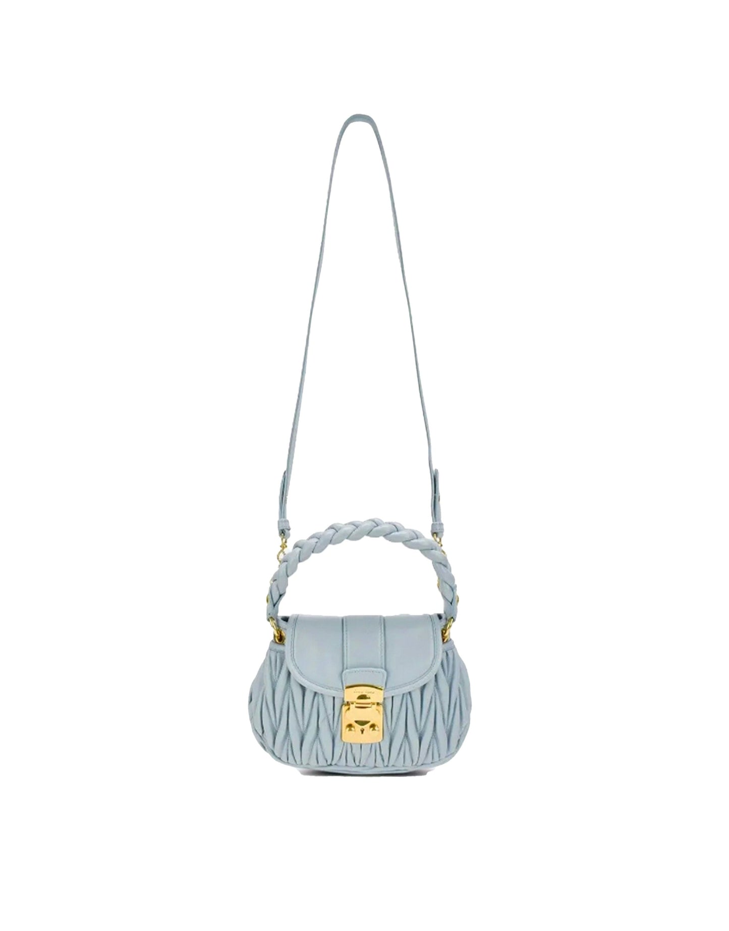 Miu Miu 2020s Baby Blue Coffer Bag