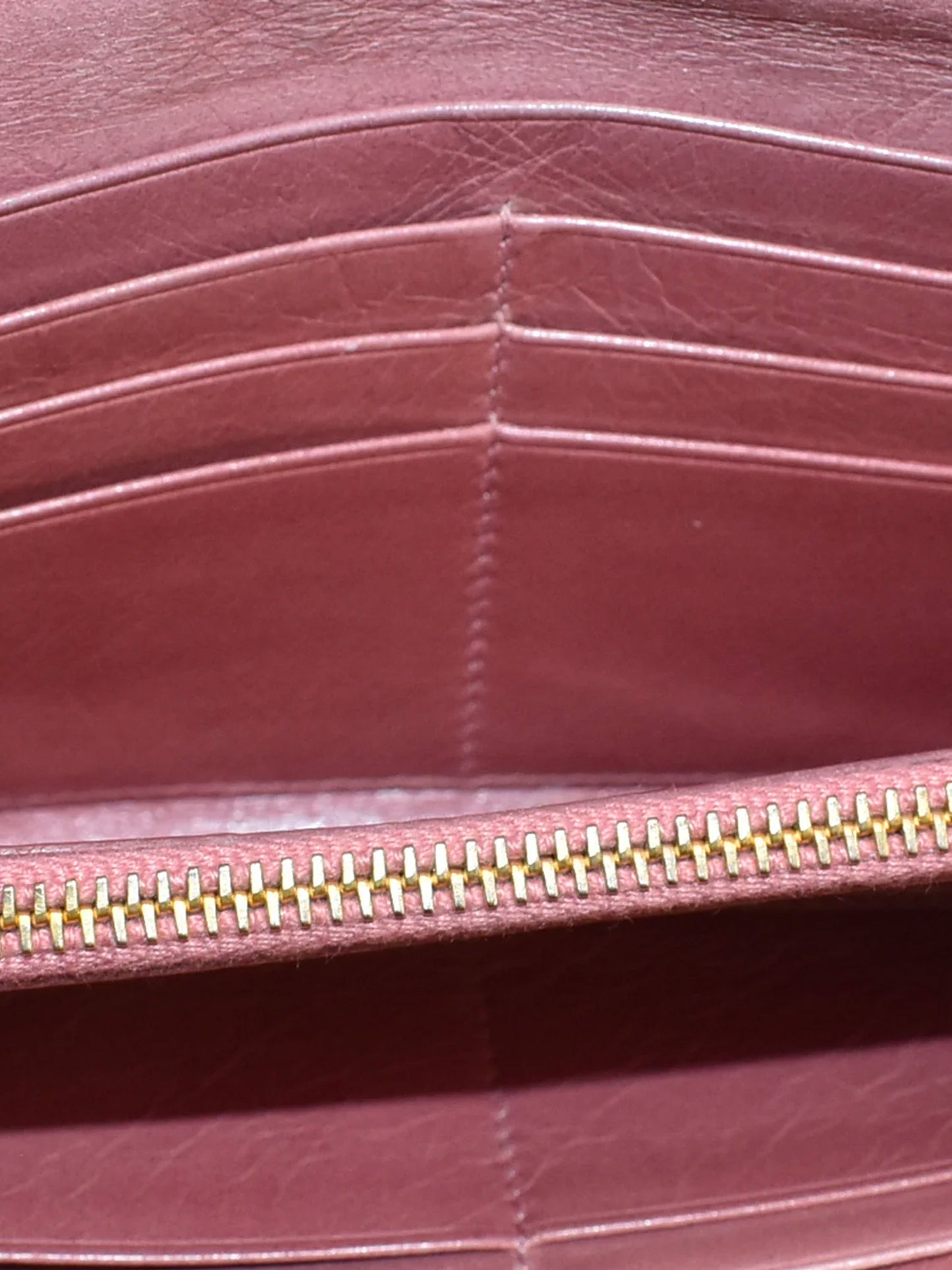 Miu Miu 2010s Pink Pleated Matelassé Wallet