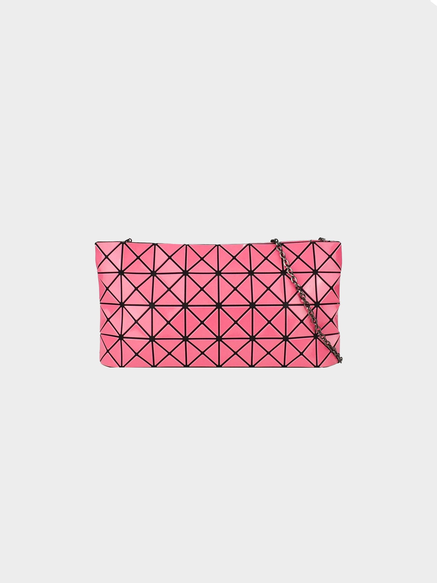 Issey Miyake 2010s Pink Geometric Bao Bao Bag