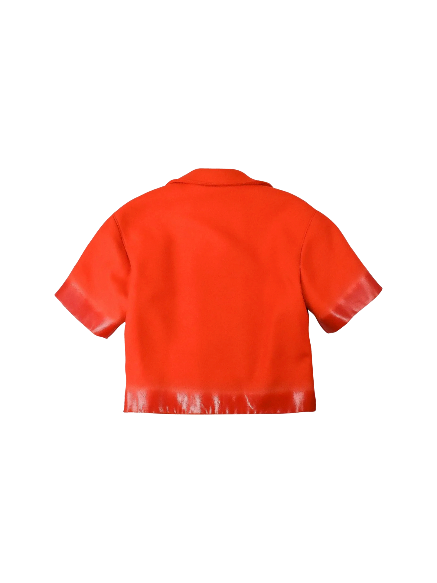 Prada FW 2018 Orange Short Sleeve Jacket