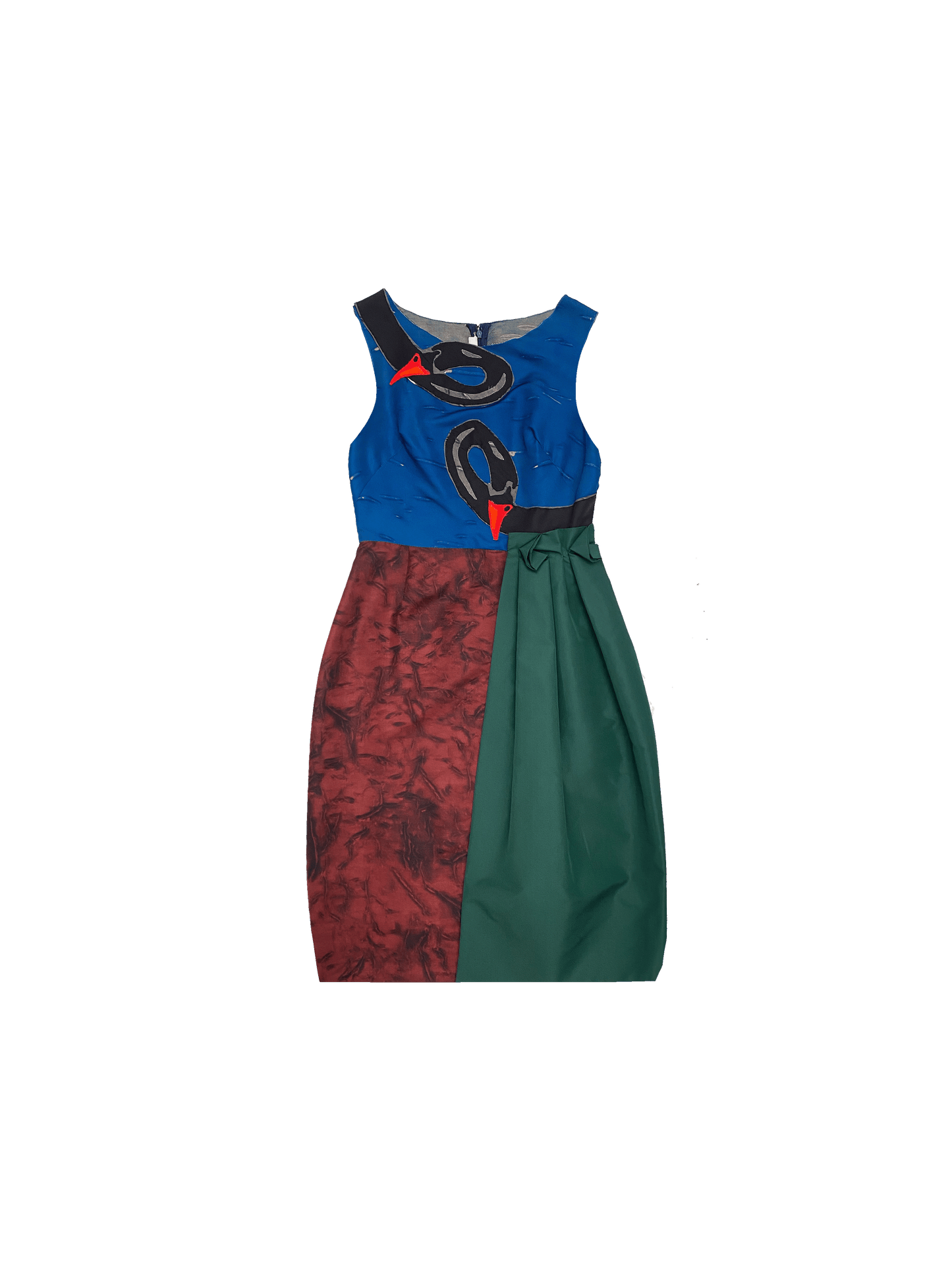 Prada SS 2005 Silk Goose Runway Dress