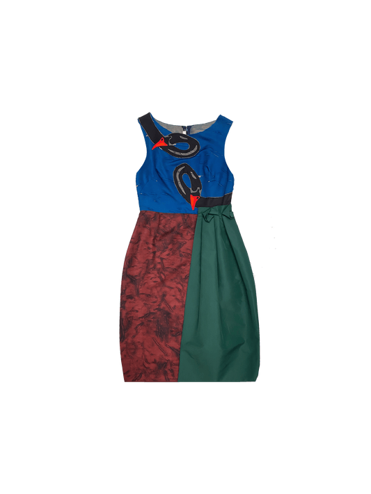 Prada SS 2005 Silk Goose Runway Dress