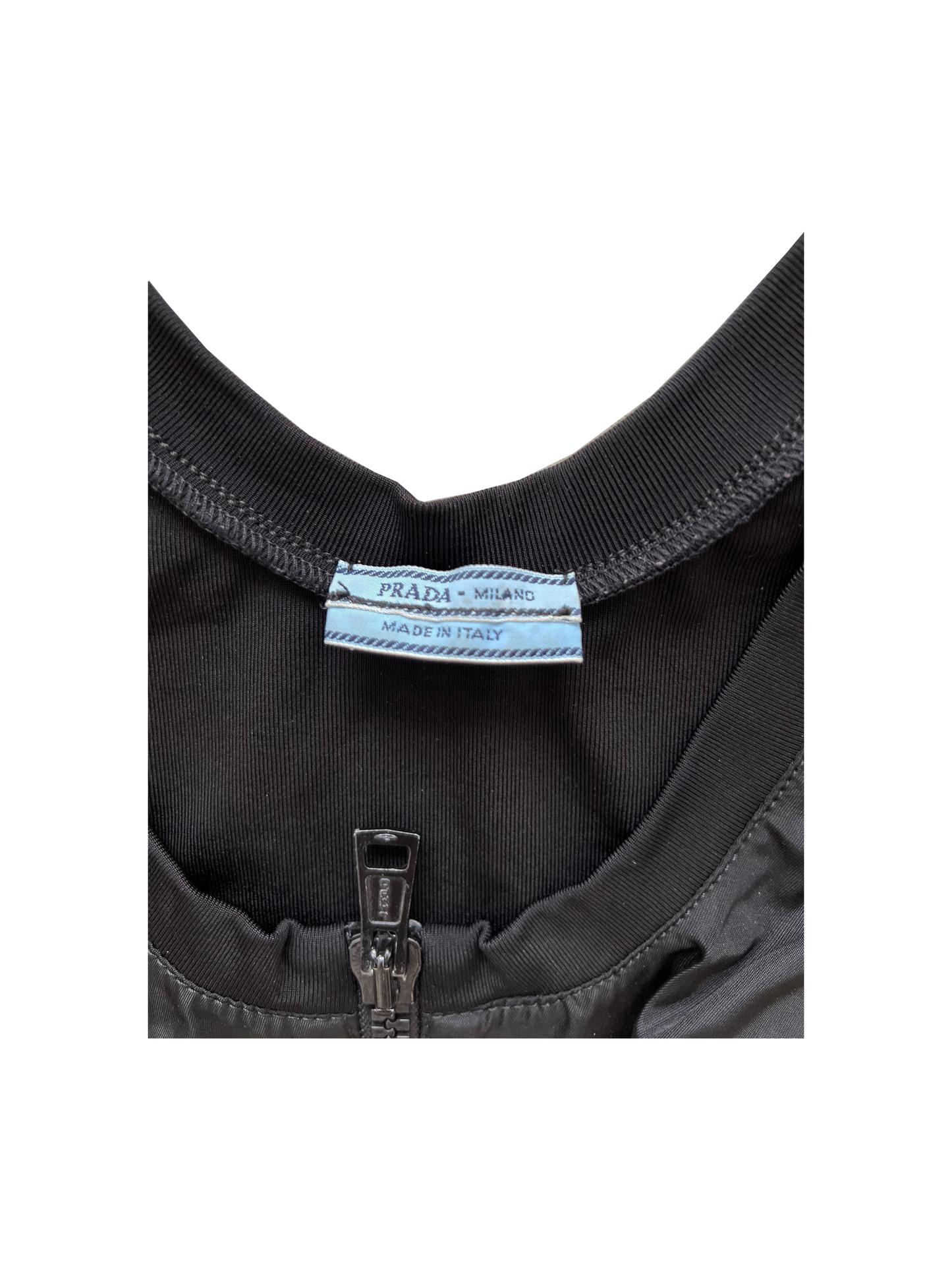 Prada 2000s Sports Nylon Bralette Tank