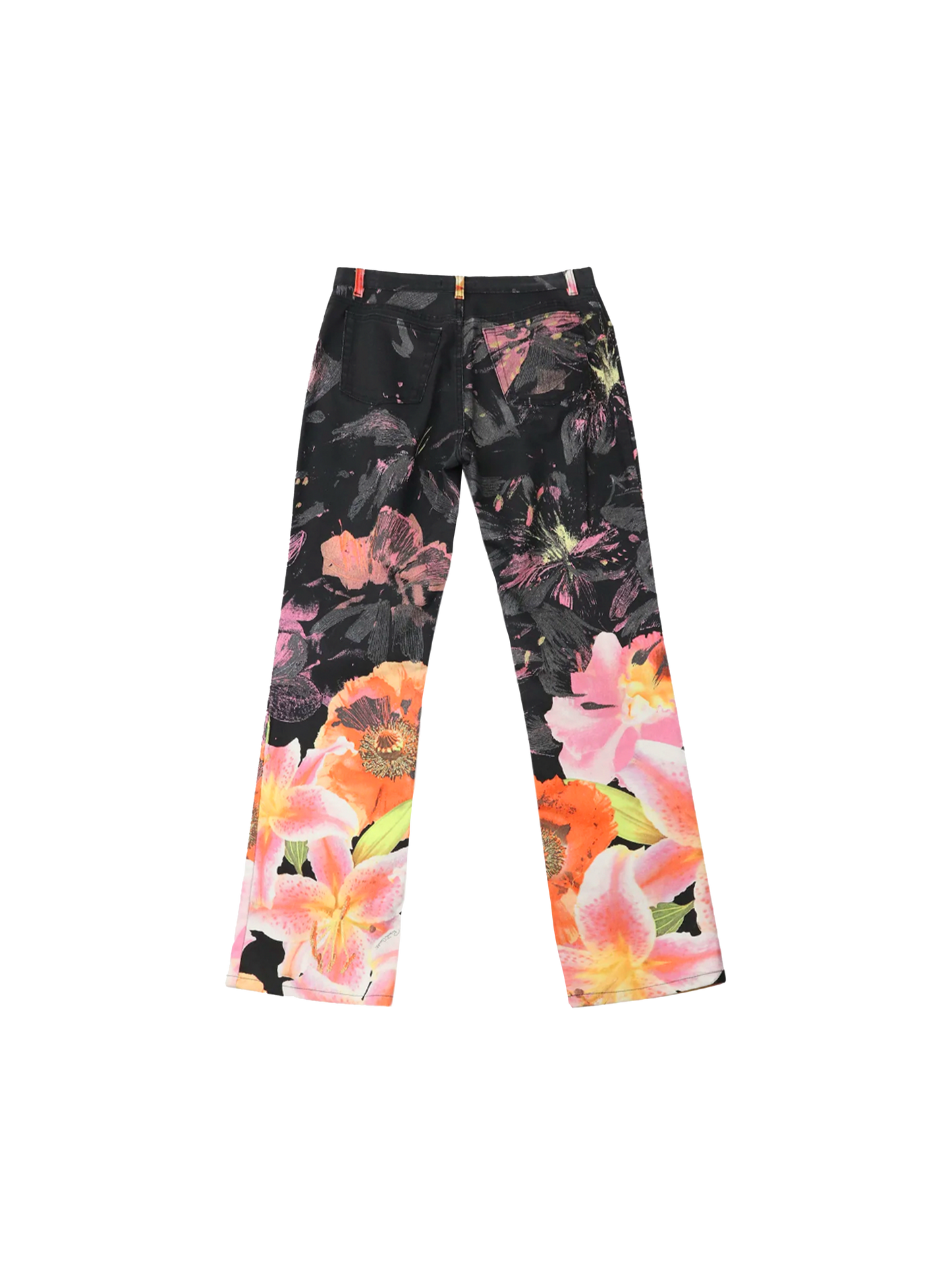 Roberto Cavalli 2000s Floral Pattern Jeans