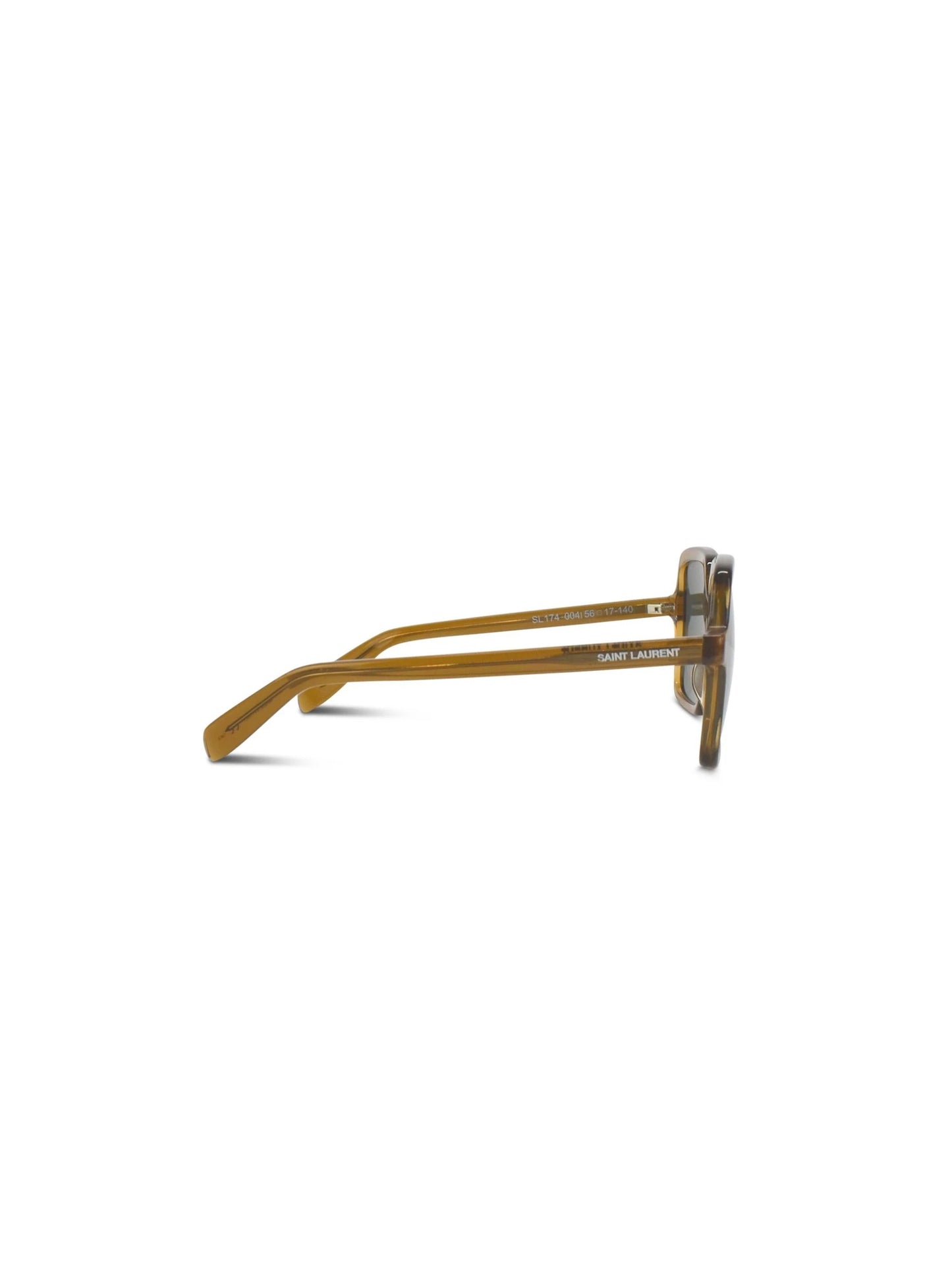 Saint Laurent 2010s Amber Square Sunglasses