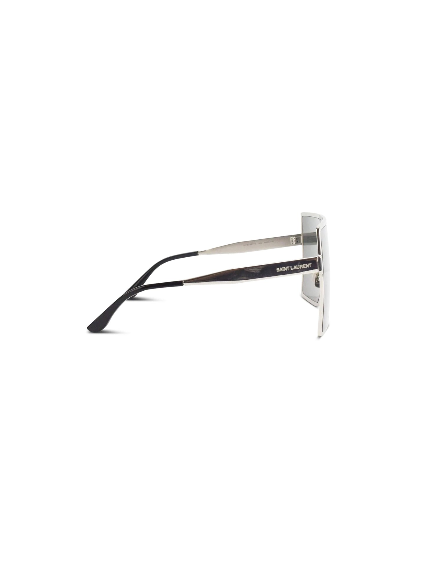 Saint Laurent 2020s Silver Square Sunglasses