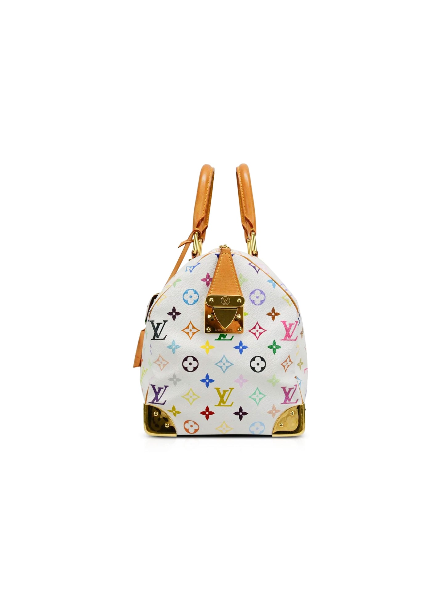 Louis Vuitton 2000s Takashi Murakami Multicolor Speedy 40