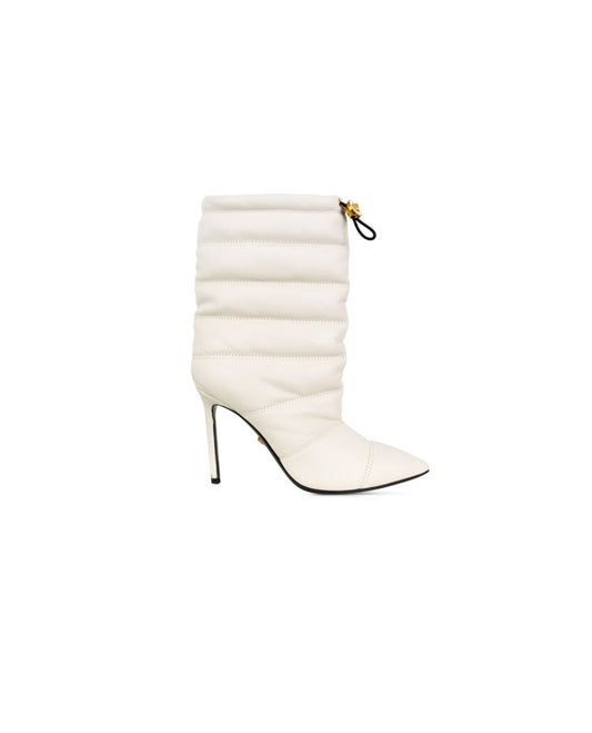Versace 2010s Medusa Duvet Boots
