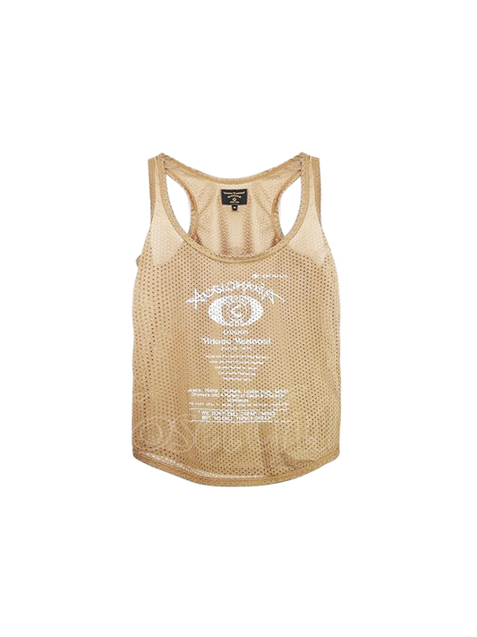 Vivienne Westwood 2000s Beige Mesh Top