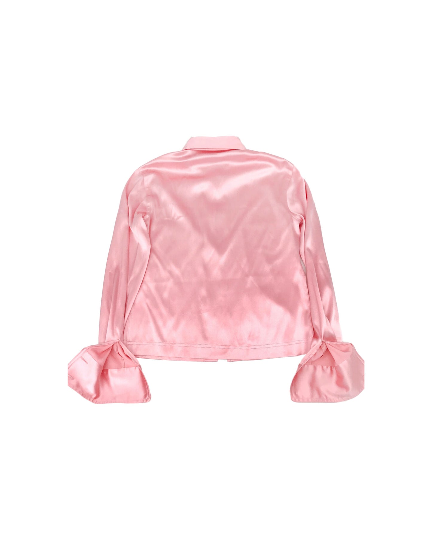 Chanel 2000s Pink Rare Silk Blouse