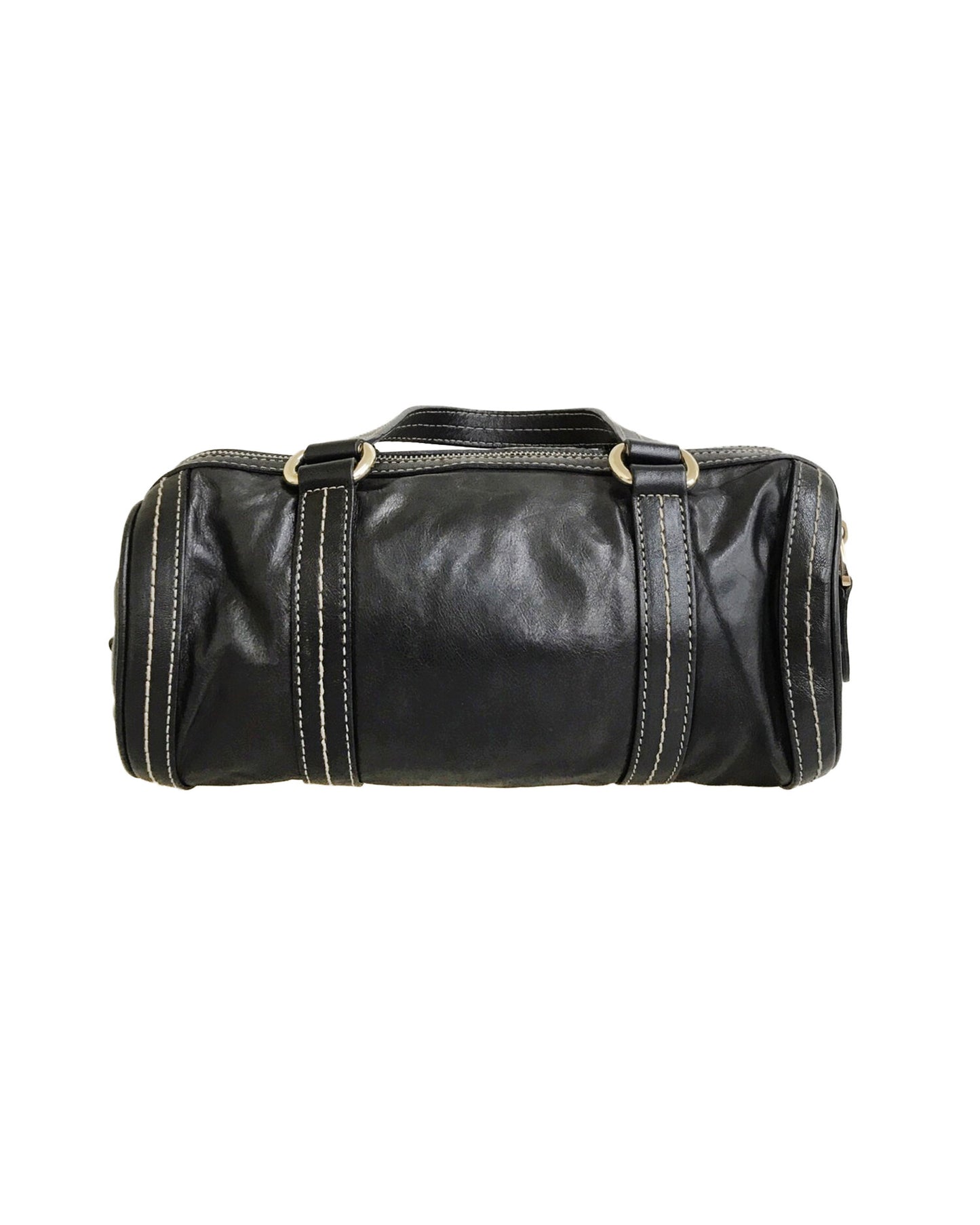 Gucci 2000s Mini Boston Leather Handbag