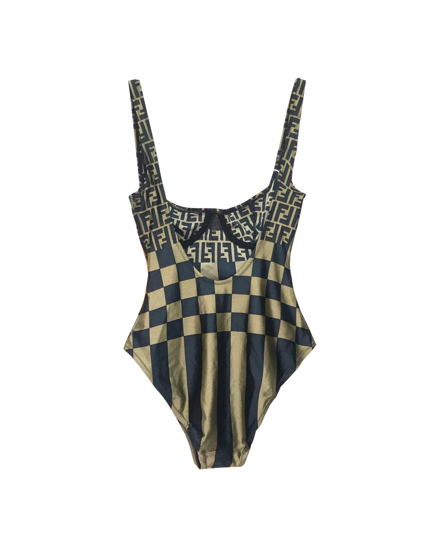 Fendi 2000s Zucca Rare One Piece Swimsuit