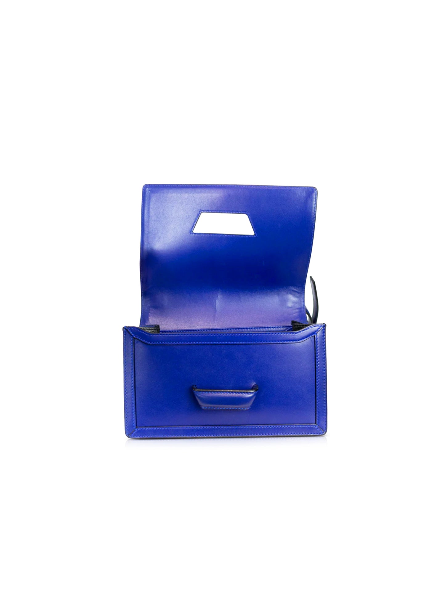 Loewe 2010s Blue Barcelona Leather Bag