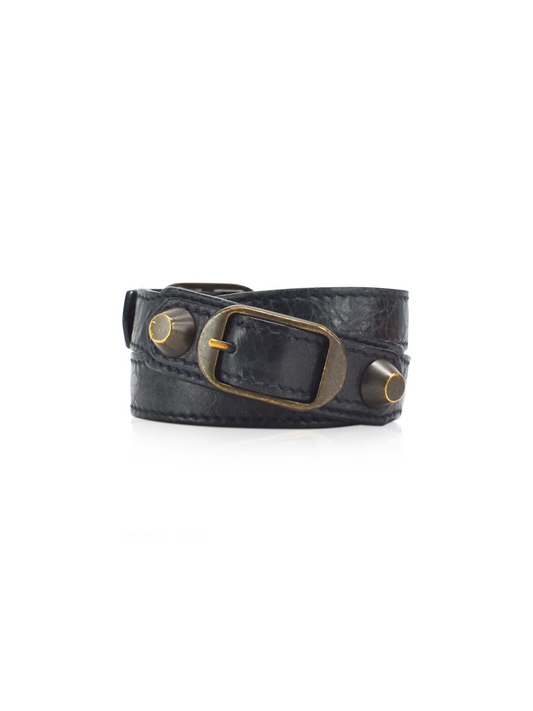 Balenciaga City 2010s Wrap Bracelet