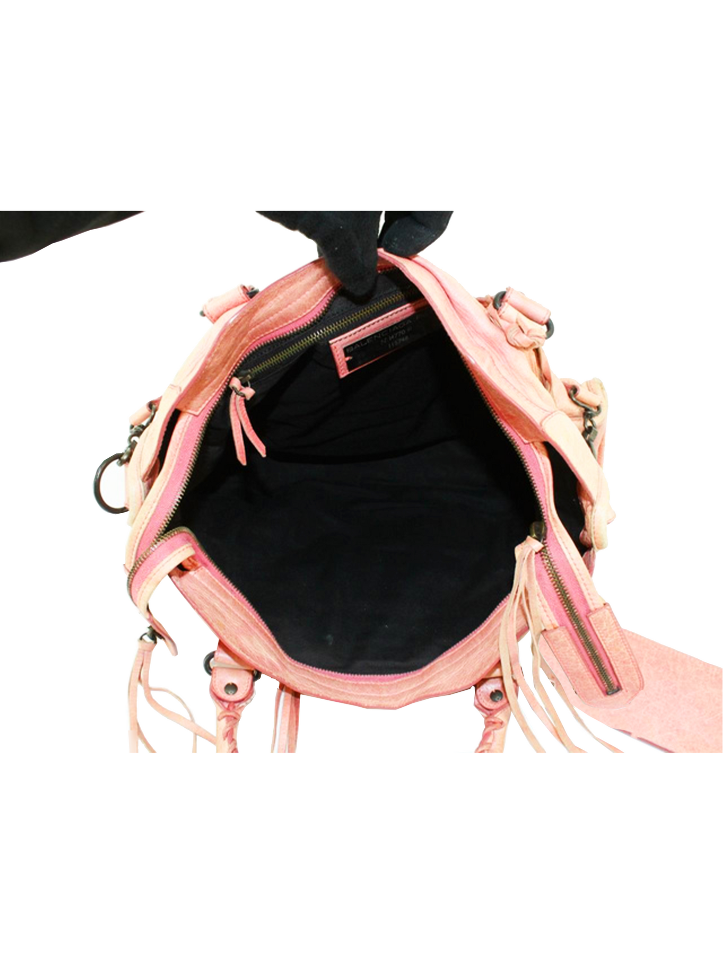 Balenciaga 2000s Dusty Rose City Handbag
