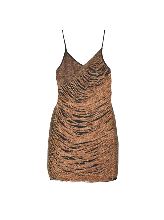 Balmain 2019 Gold Fringe Dress