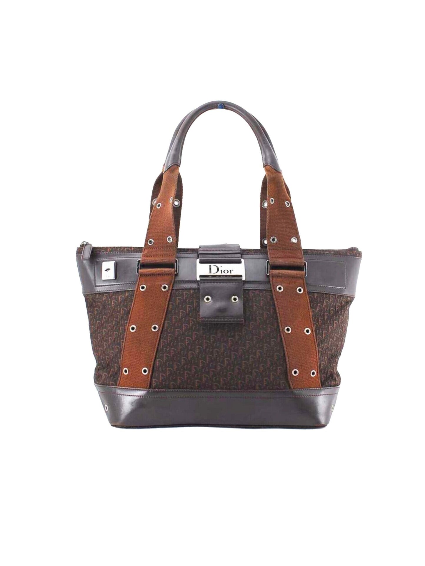 Christian Dior 2000s Street Chic Brown Tote