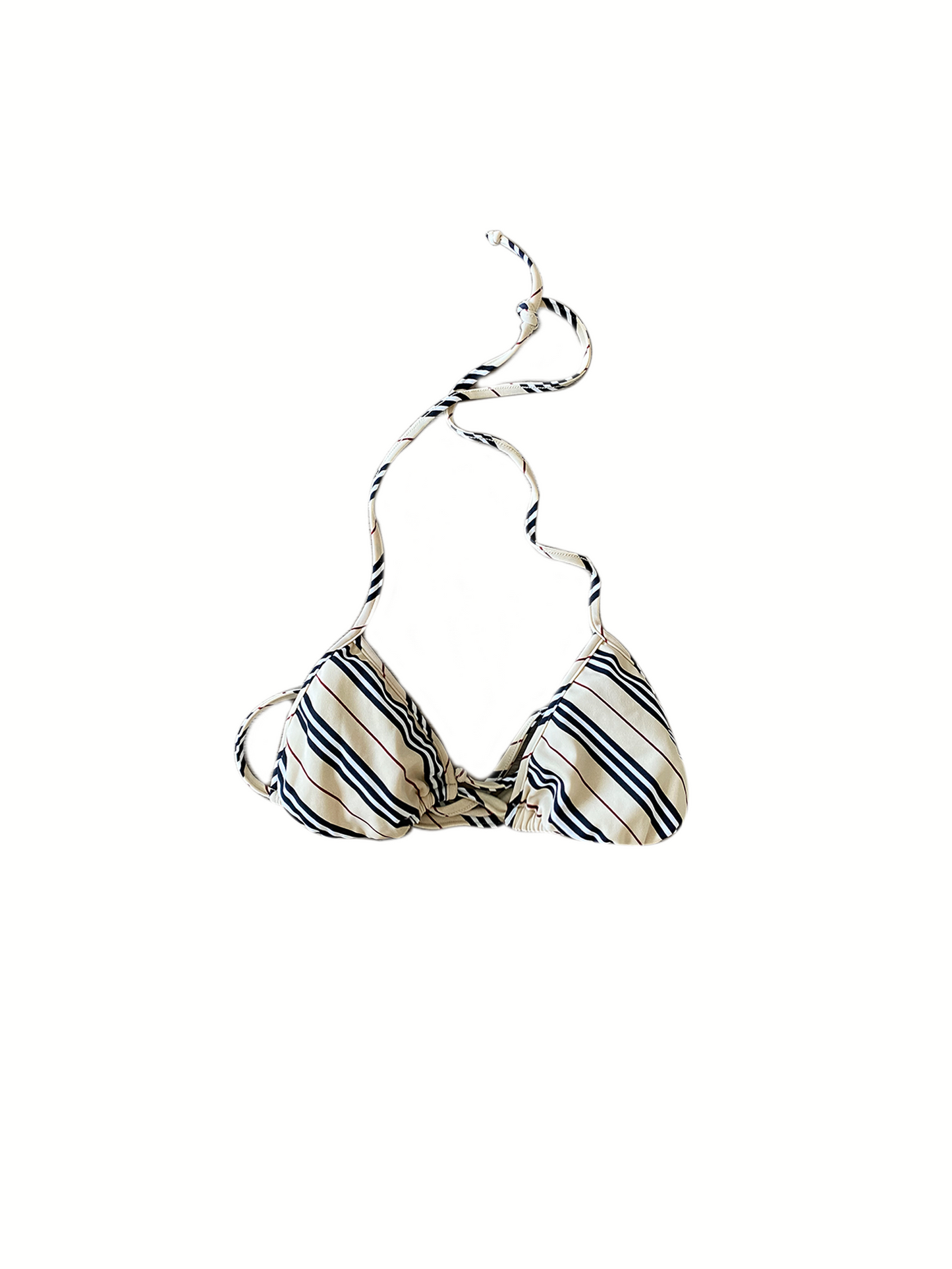 Burberry 2000s Beige Plaid Bikini