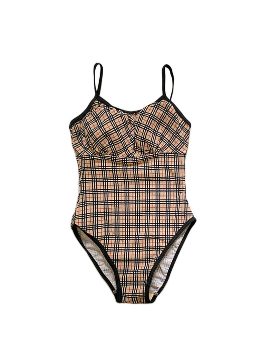 Burberry 2000s Beige Swimsuit Set