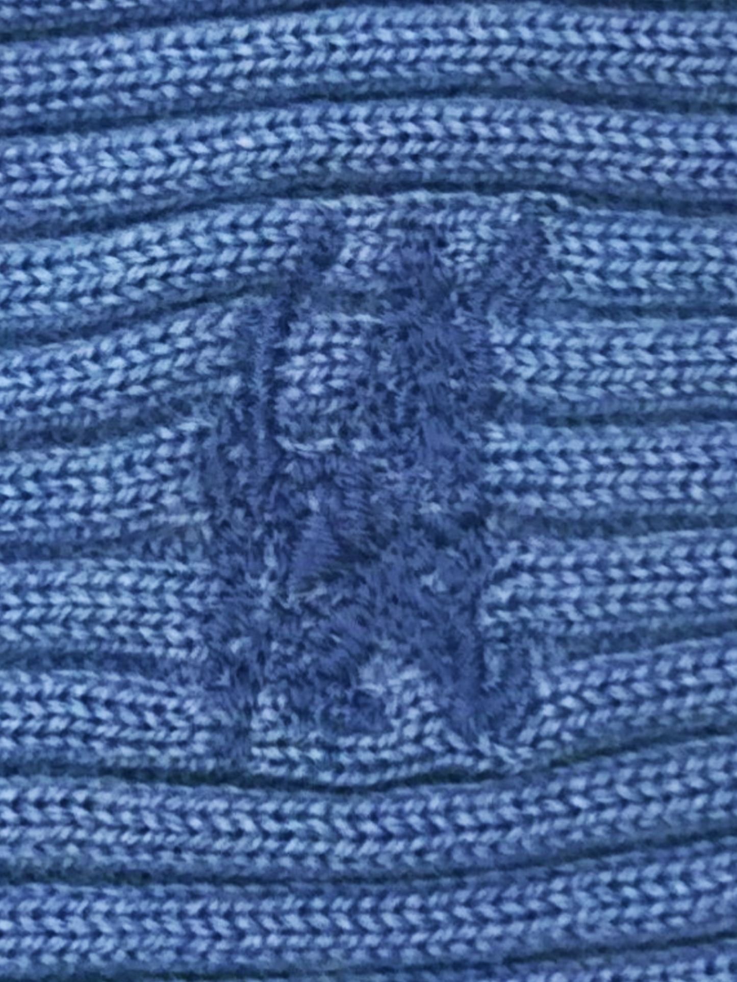 Burberry 2000s Blue Turtle Neck Shirt