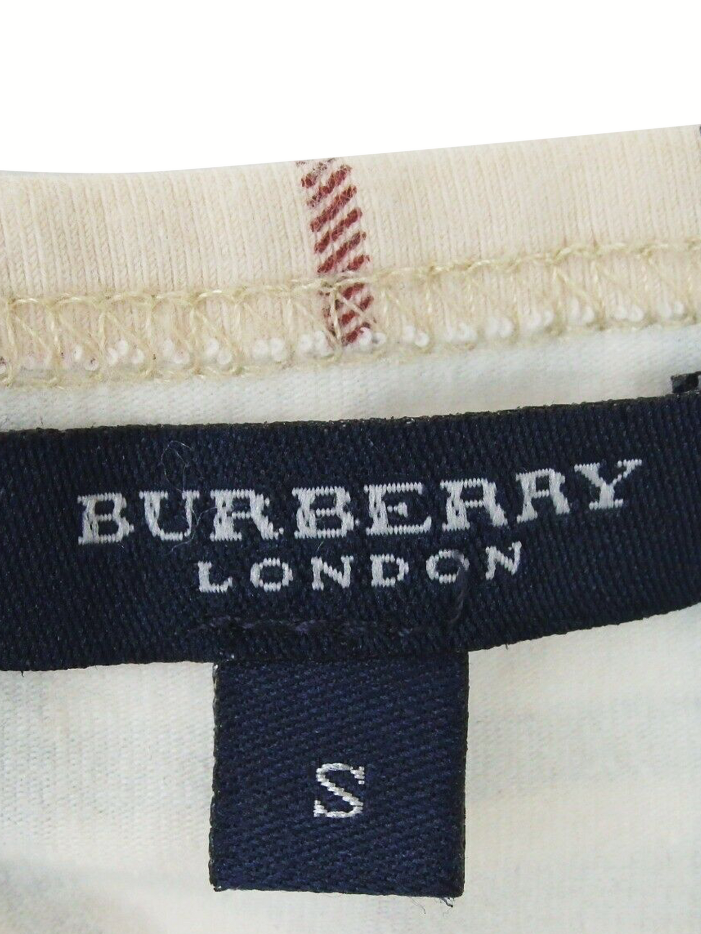 Burberry 2000s Beige Plaid T-Shirt