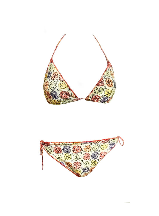 Chanel S/S Camellia Pattern Bikini