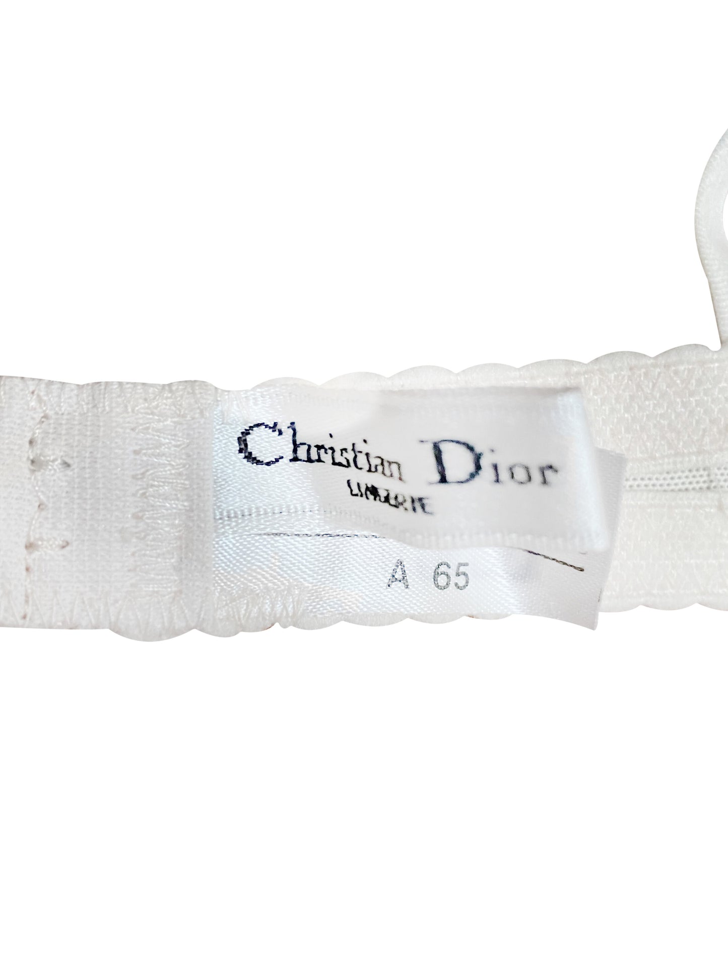 Christian Dior 2000s Nude Lace Bra