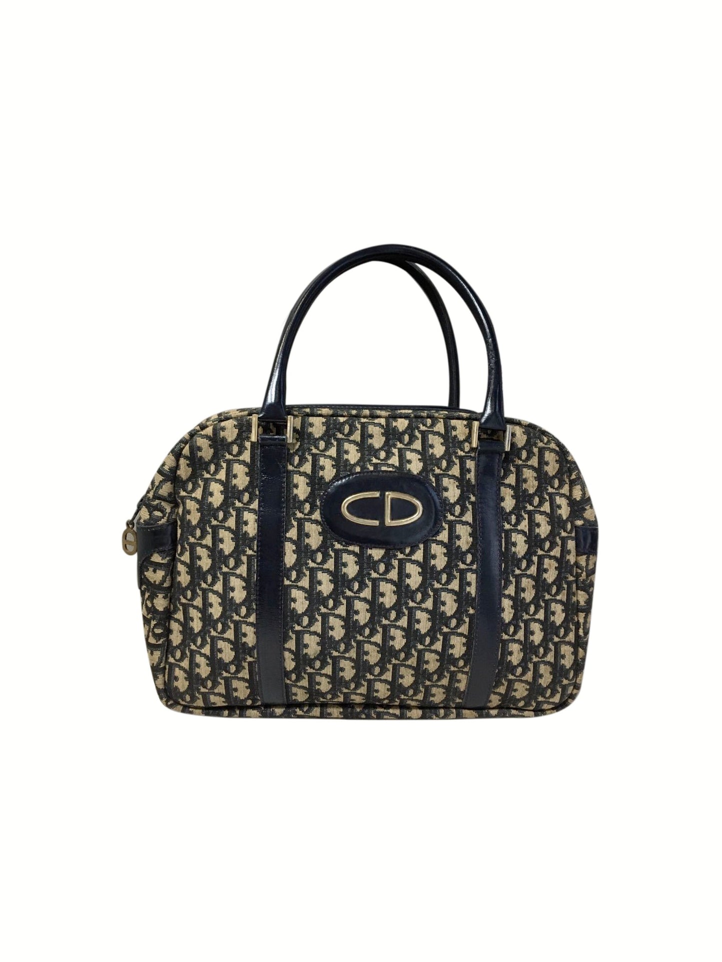 Christian Dior 2000s Black Round Handbag
