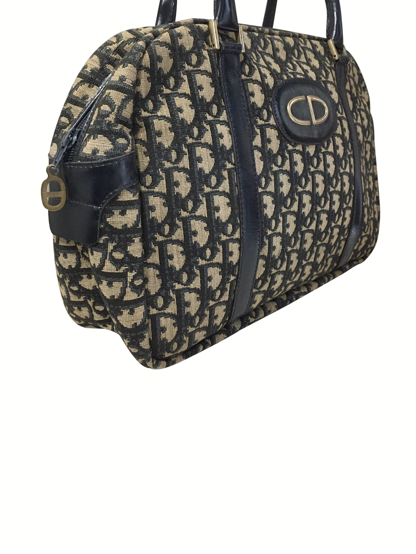 Christian Dior 2000s Black Round Handbag