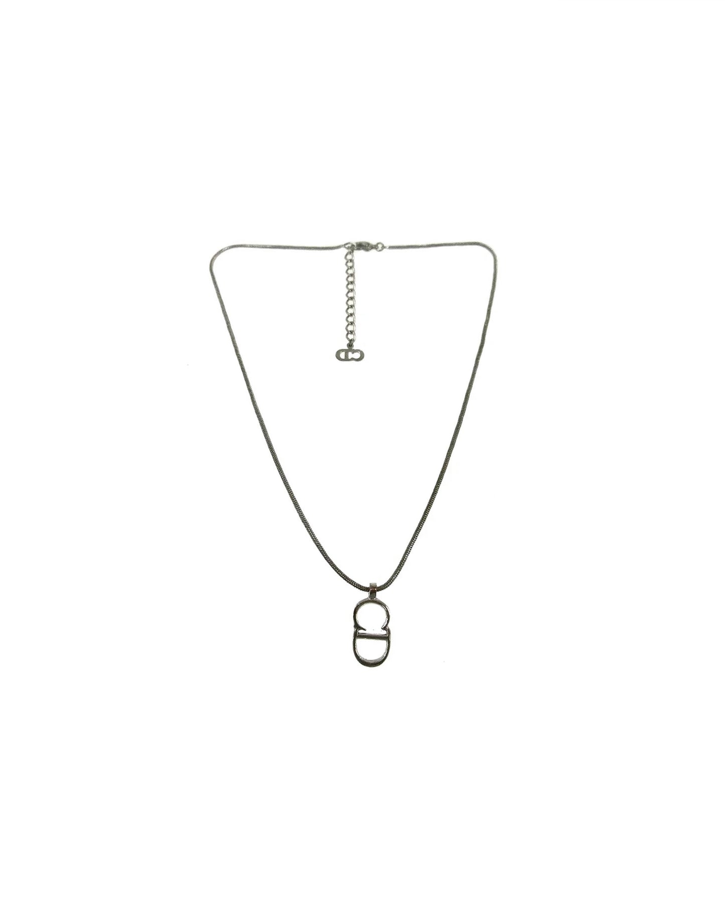 Christian Dior 2000s CD Chain Necklace