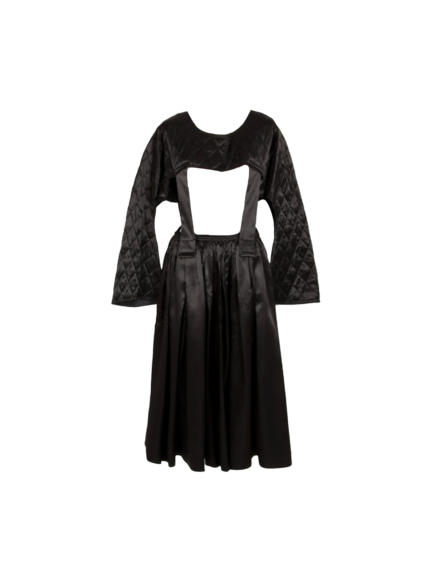Comme des Garçons 2019 Quilted Cutout Dress
