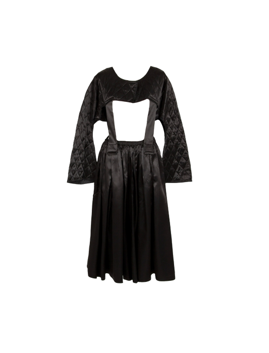 Comme des Garçons 2019 Quilted Cutout Dress