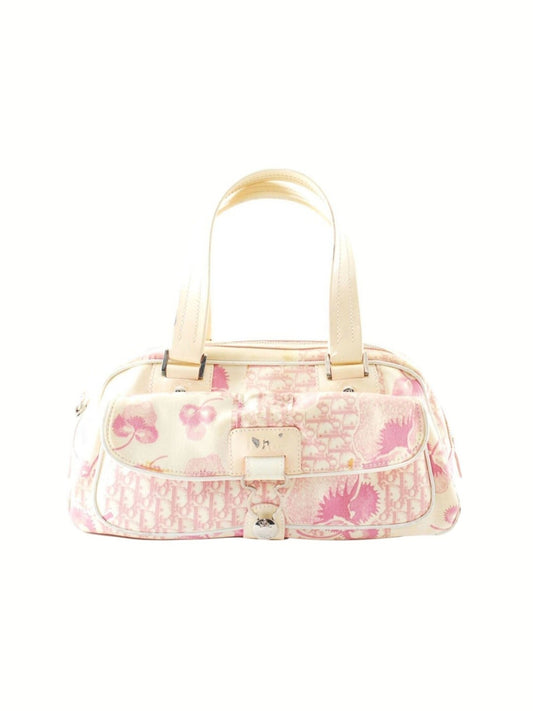 Christian Dior 2000s Diorissimo Pink Trotter Small Tote