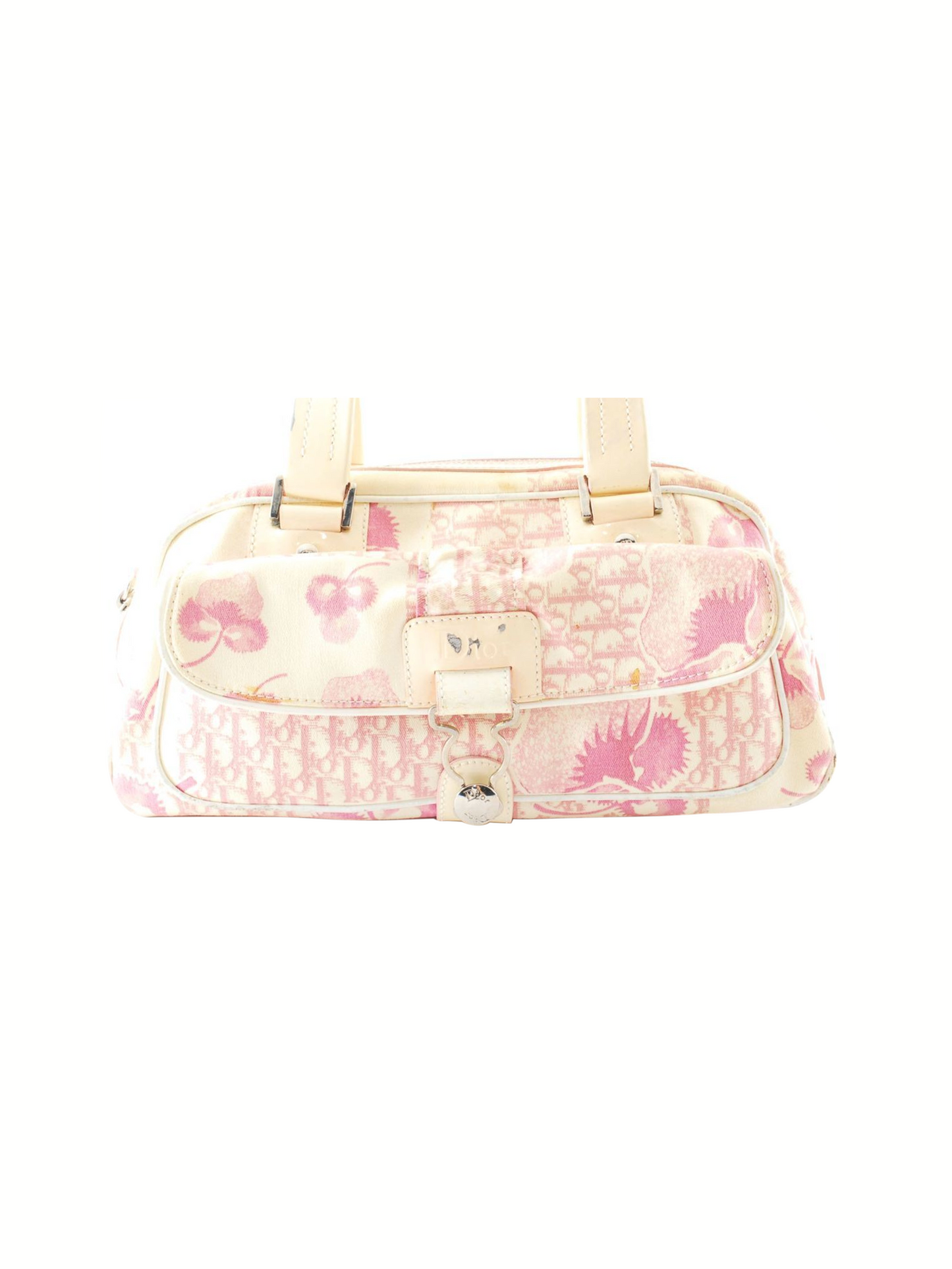 Christian Dior 2000s Diorissimo Pink Trotter Small Tote