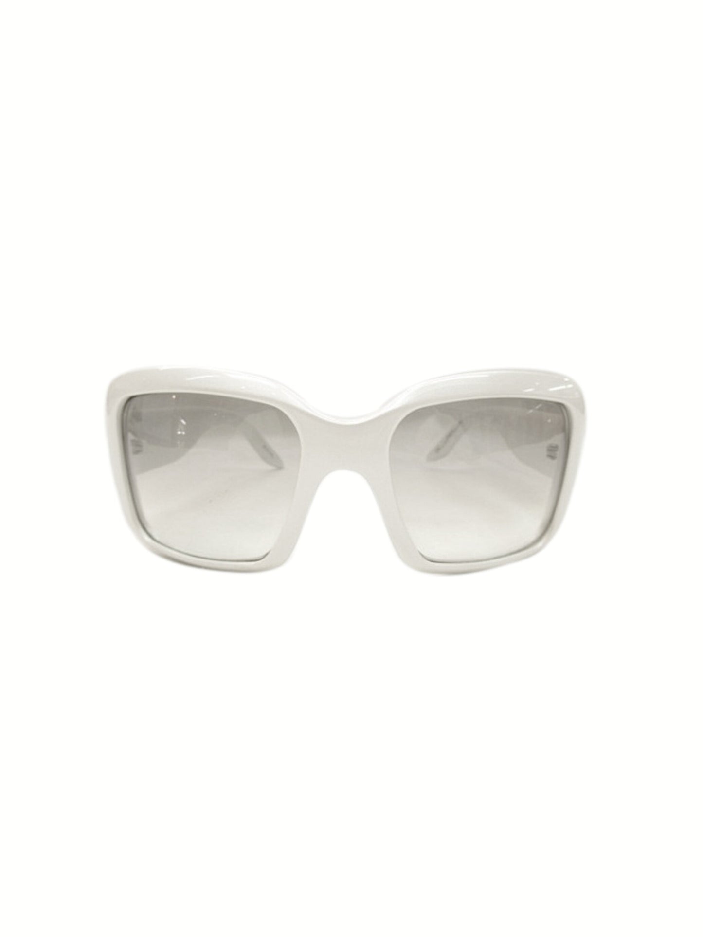 Christian Dior 2000s Large White Sunglasses