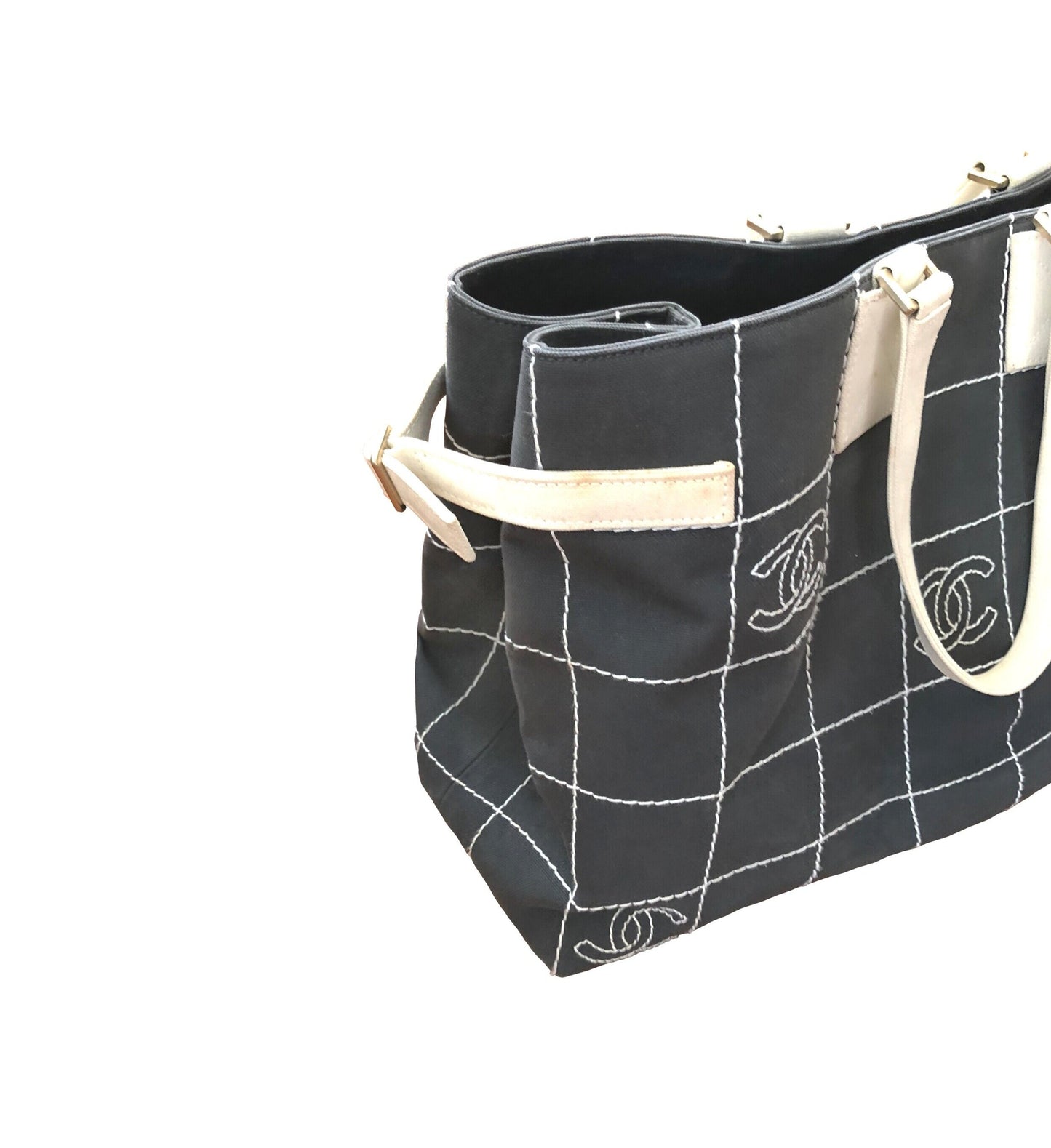 Chanel Stitch Canvas Tote CC
