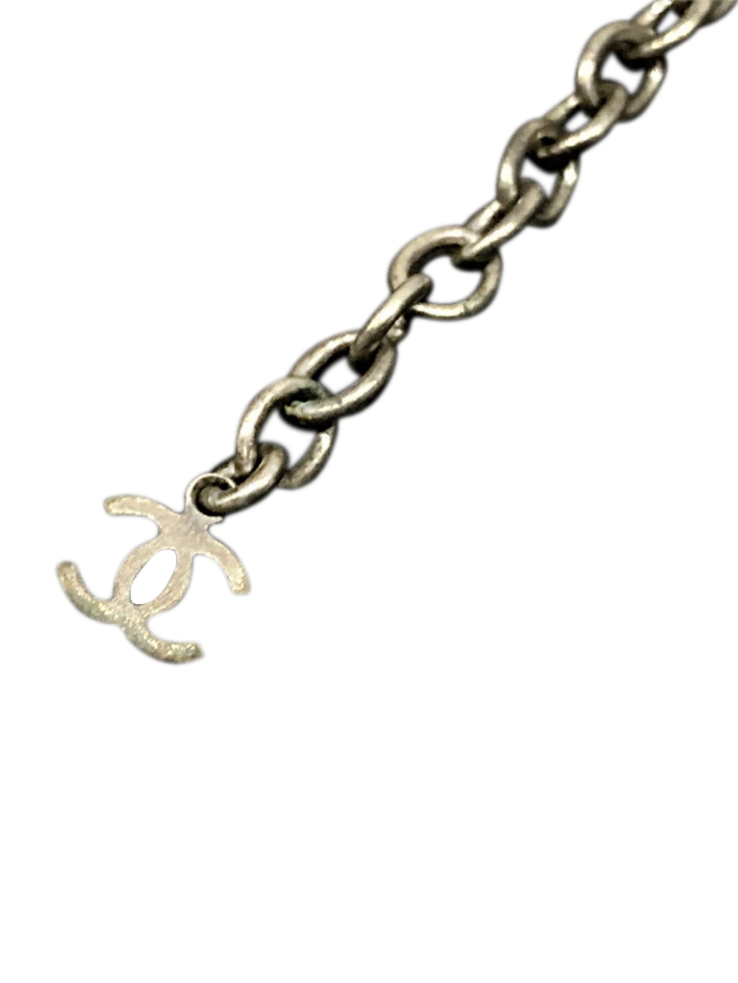 Chanel 2000s Plastic Resin Large CC Necklace
