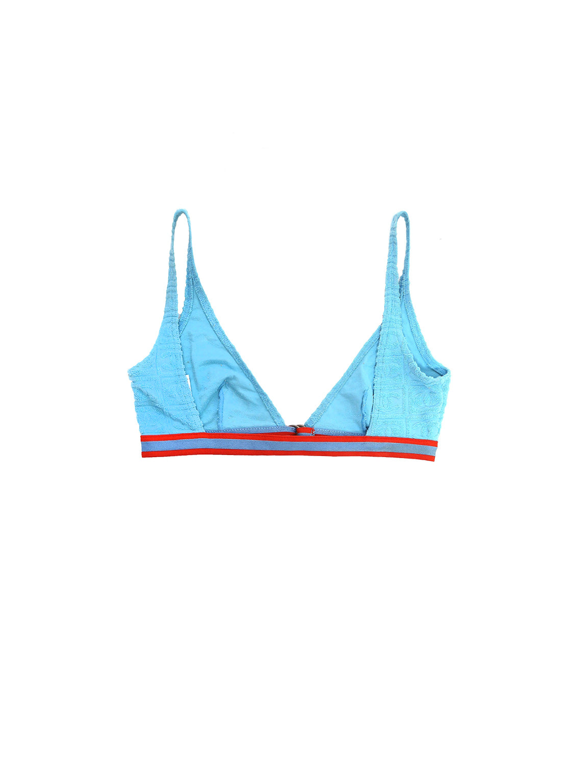 Chanel 2000s Rare Sports Terrycloth Bikini Top