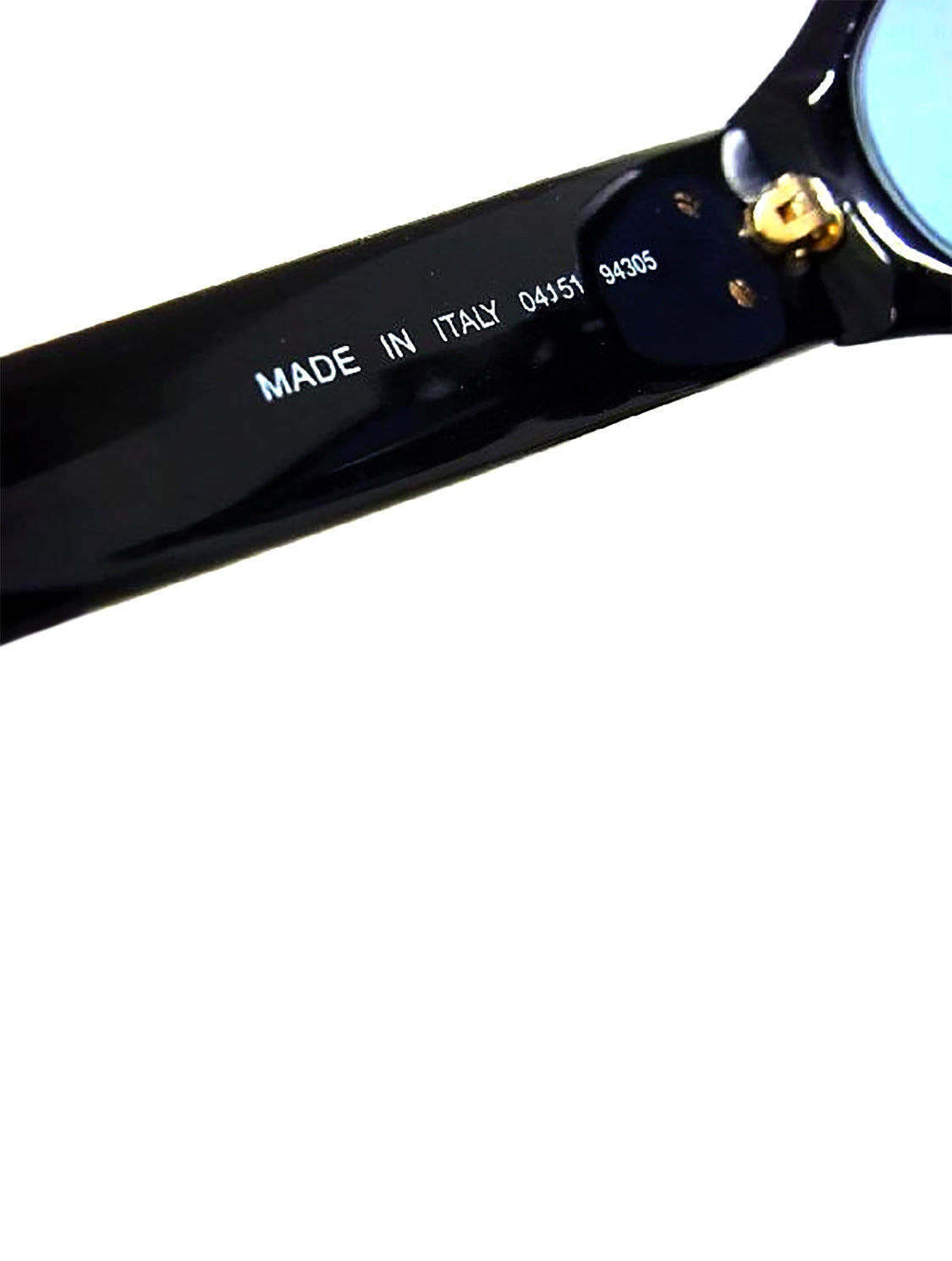 Chanel 2000s Blue Tinted Sunglasses