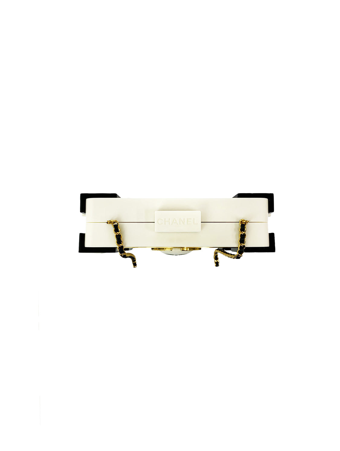 Chanel Sample Rare Paris Habana Brick Shoulder Clutch