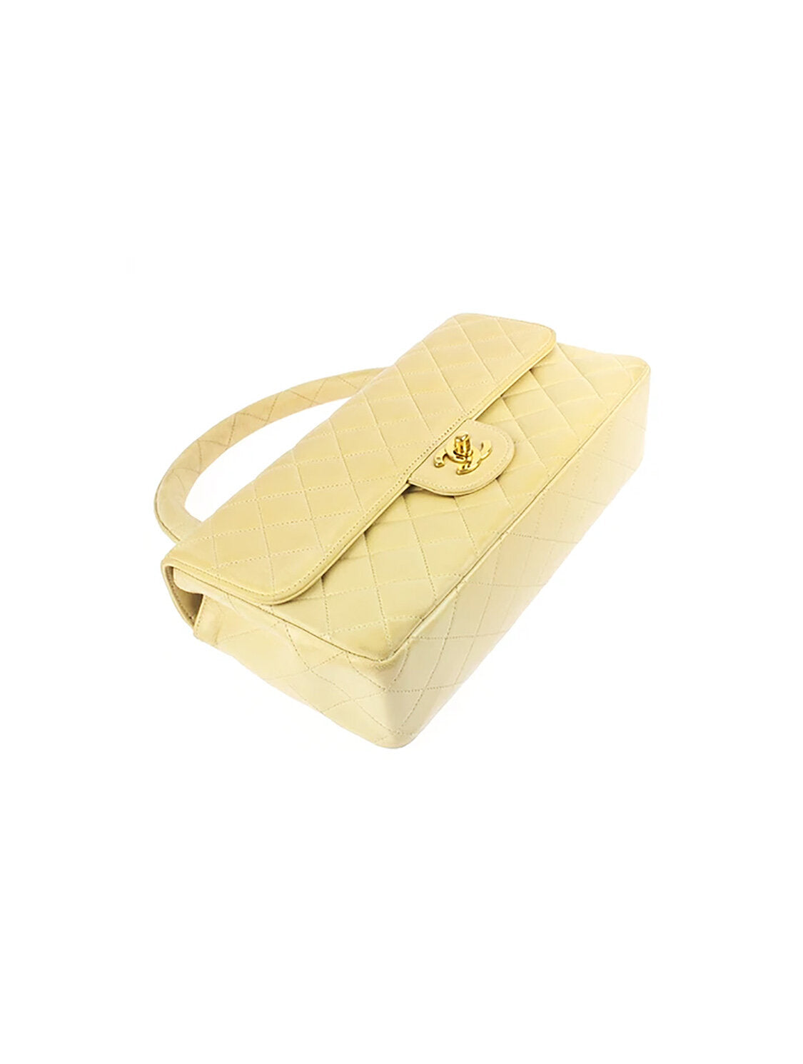 Chanel 2000s  Rare Lambskin Parent and Child Handbag