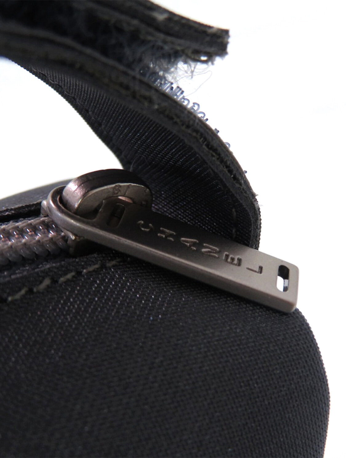 Chanel Sports Gray Nylon Mini Pouch Bag