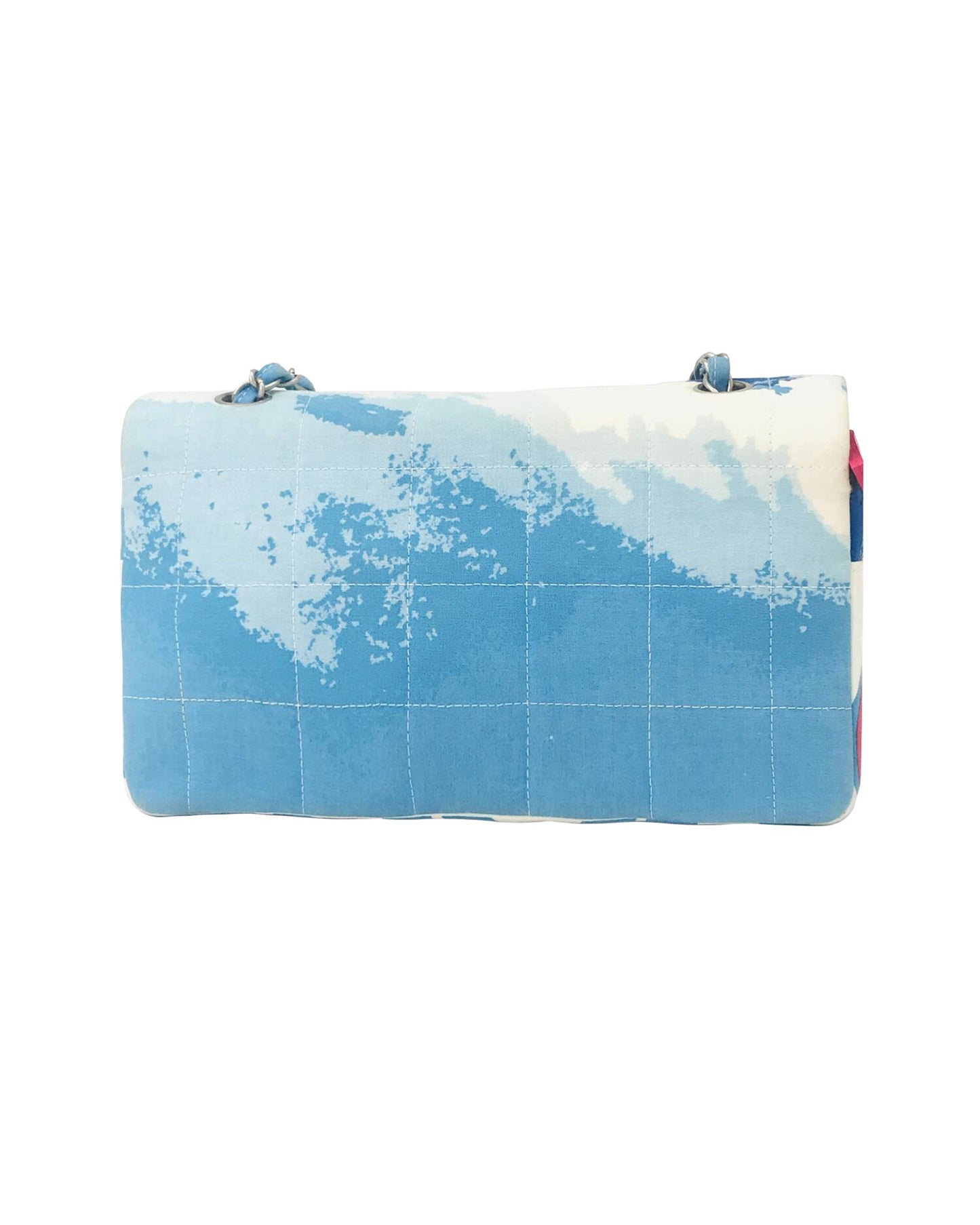 Chanel 2000s Rare Surf Flap Bag