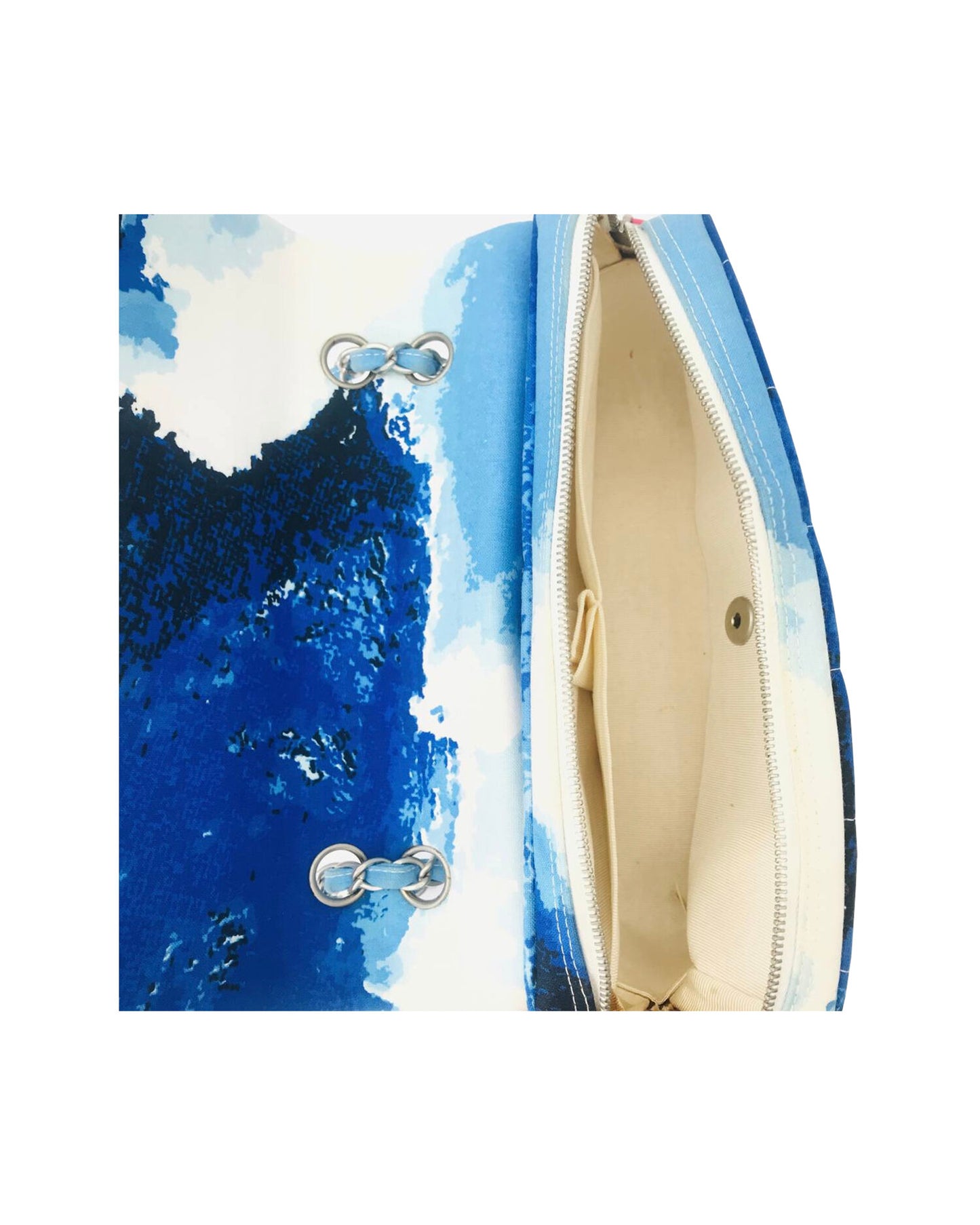 Chanel 2000s Rare Surf Flap Bag