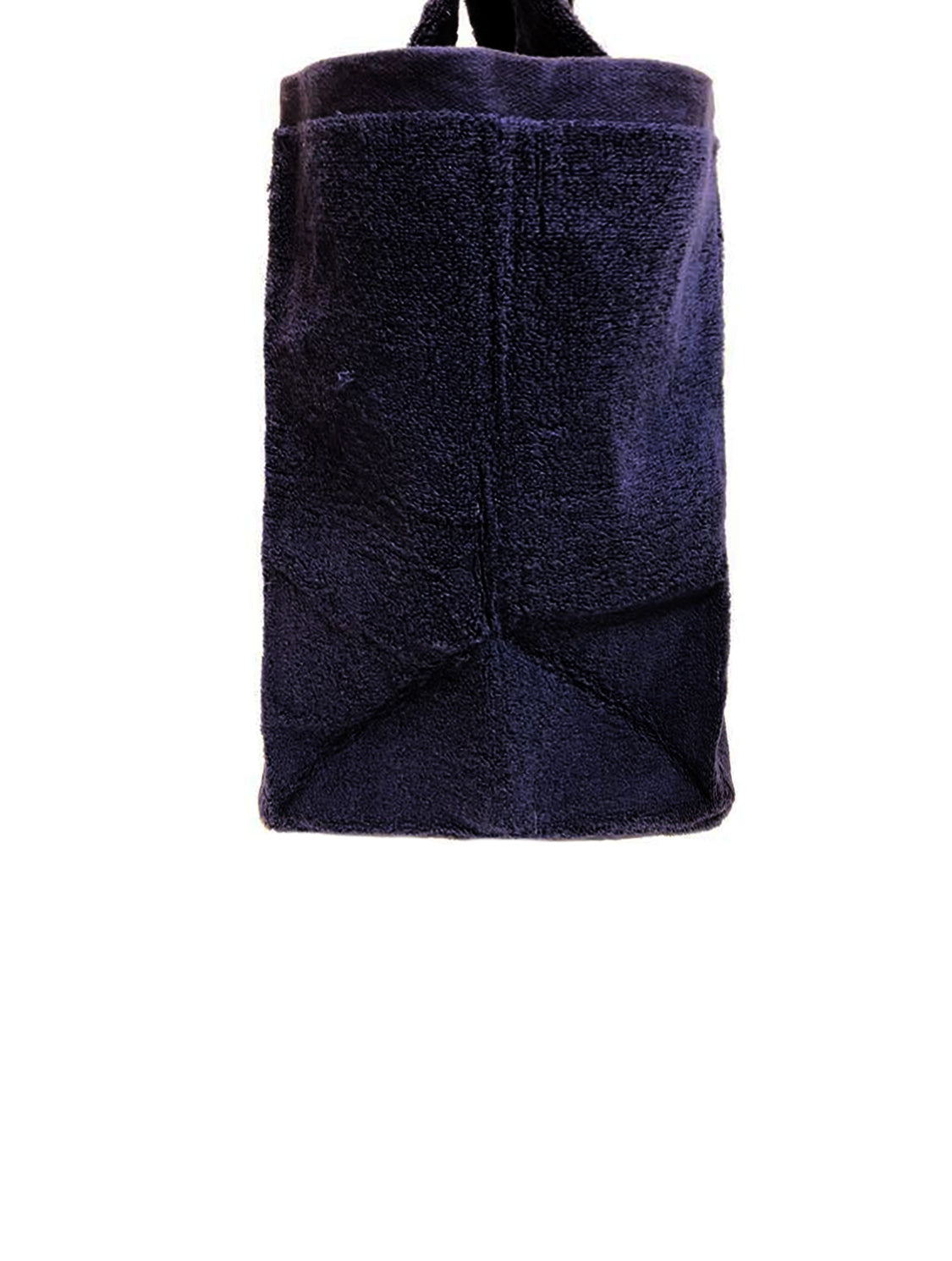 Chanel Terrycloth Navy Tote Bag