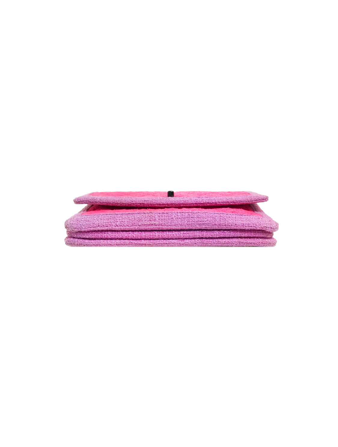 Chanel 2015-2016 Terrycloth Wallet Chain Flap