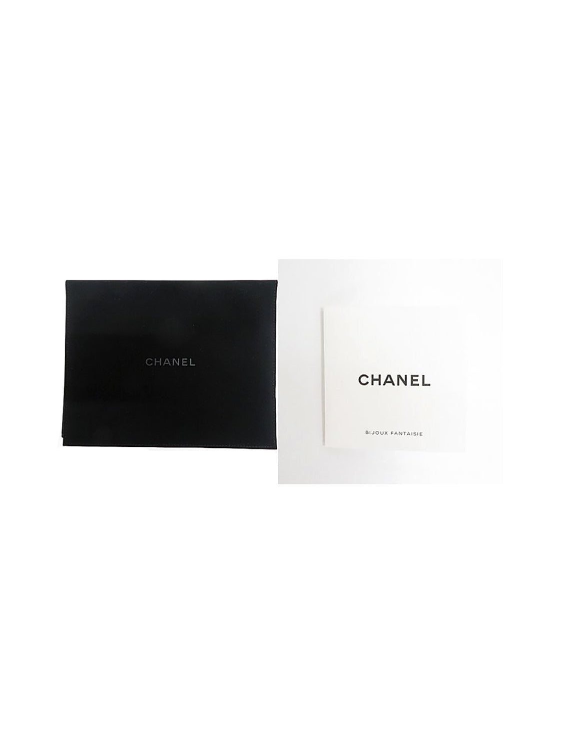 Chanel Triangular Rhinestone CC Charm Necklace