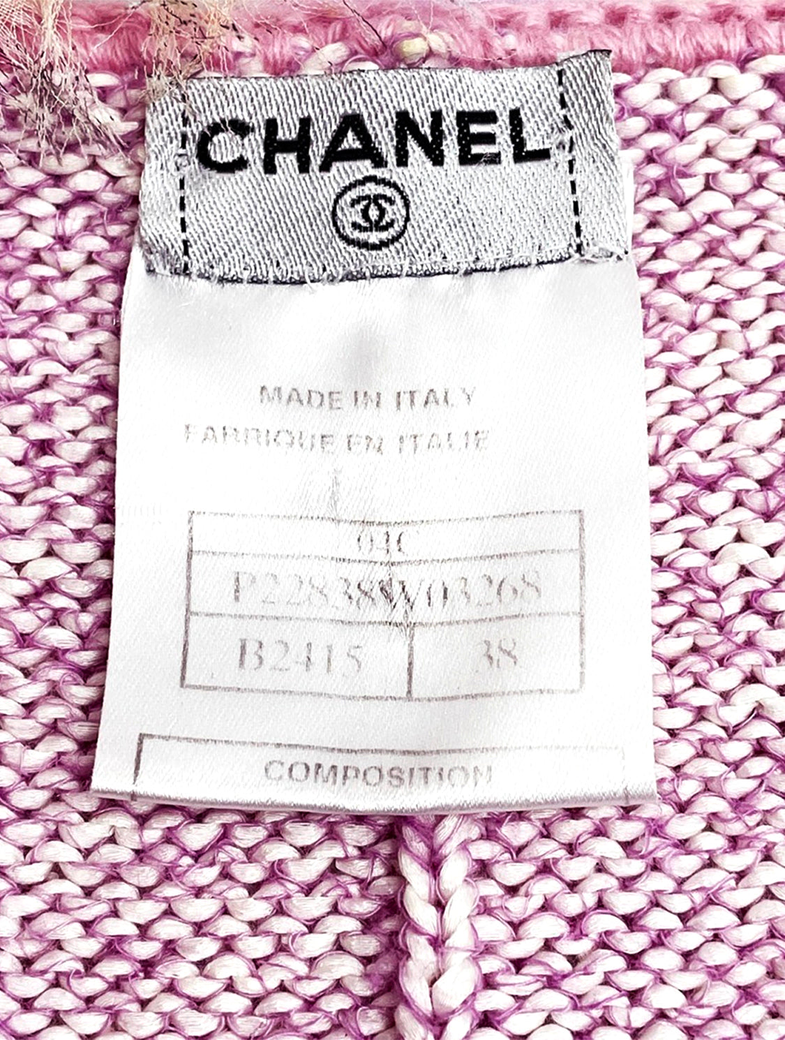 Chanel 2004 SS Rare Knit Tweed Cardigan Jacket